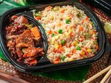 Beef With Black Pepper Sauce Platter
