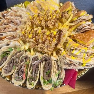 chicken shawarma torta
