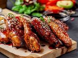 Korean Chicken Wings with Hot Sour Sauce