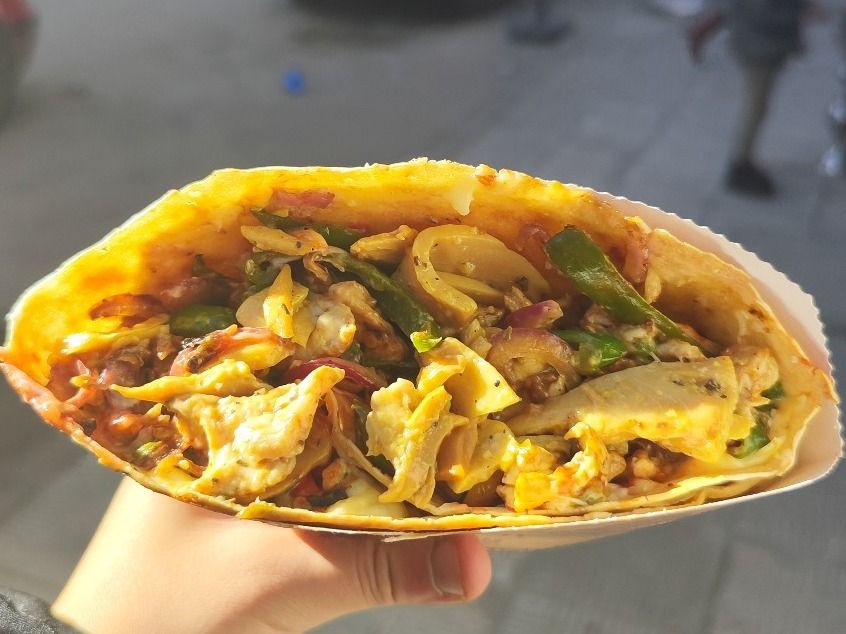 Fasting Mushrooms Crepe