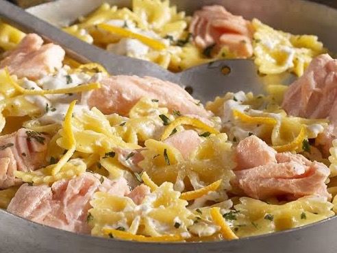Farfalle With Smoked Salmon