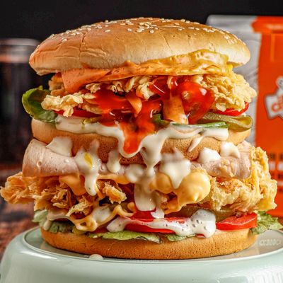 ranch chicken burger