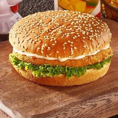 cheese chicken burger