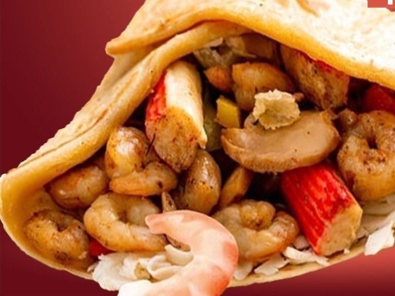 Shrimp Squid Crepe