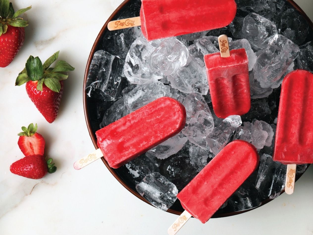 Strawberry Ice Cream - 60 Cal