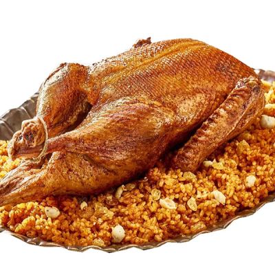 Stuffed Baladi duck with mixture