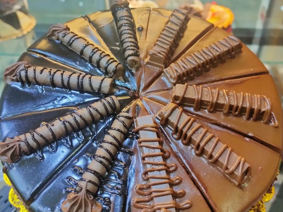 Nutella And Chocolate Fudge Cake