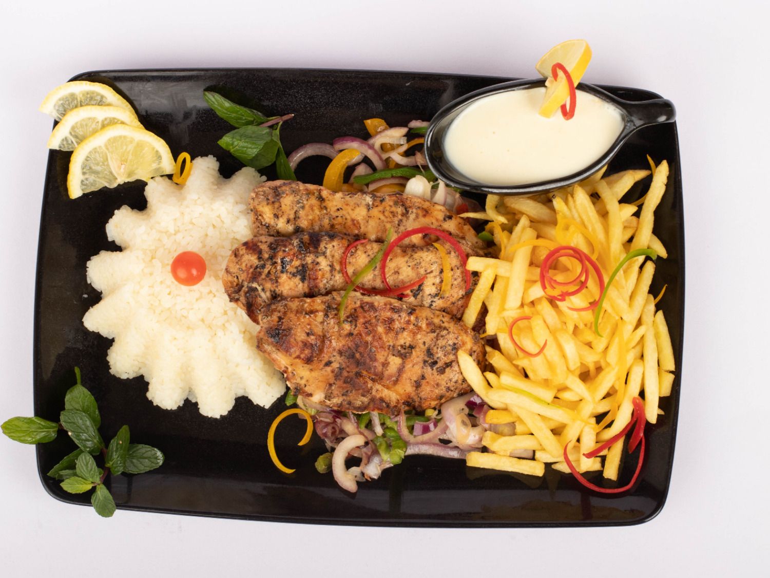 Grilled Chicken Platter