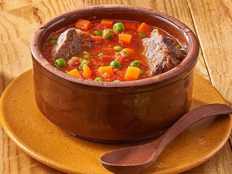 Meat with Peas Casserole
