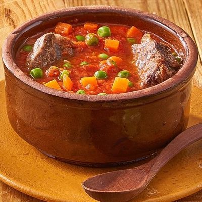 Meat with Peas Casserole