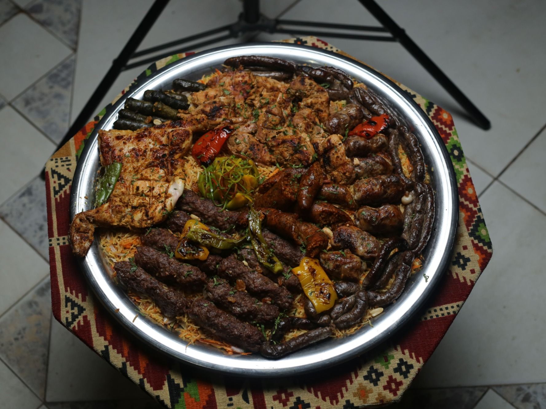 Alsada Tray For 5 Persons