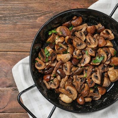Mushroom topping