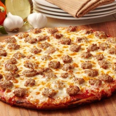Italian sausage pizza