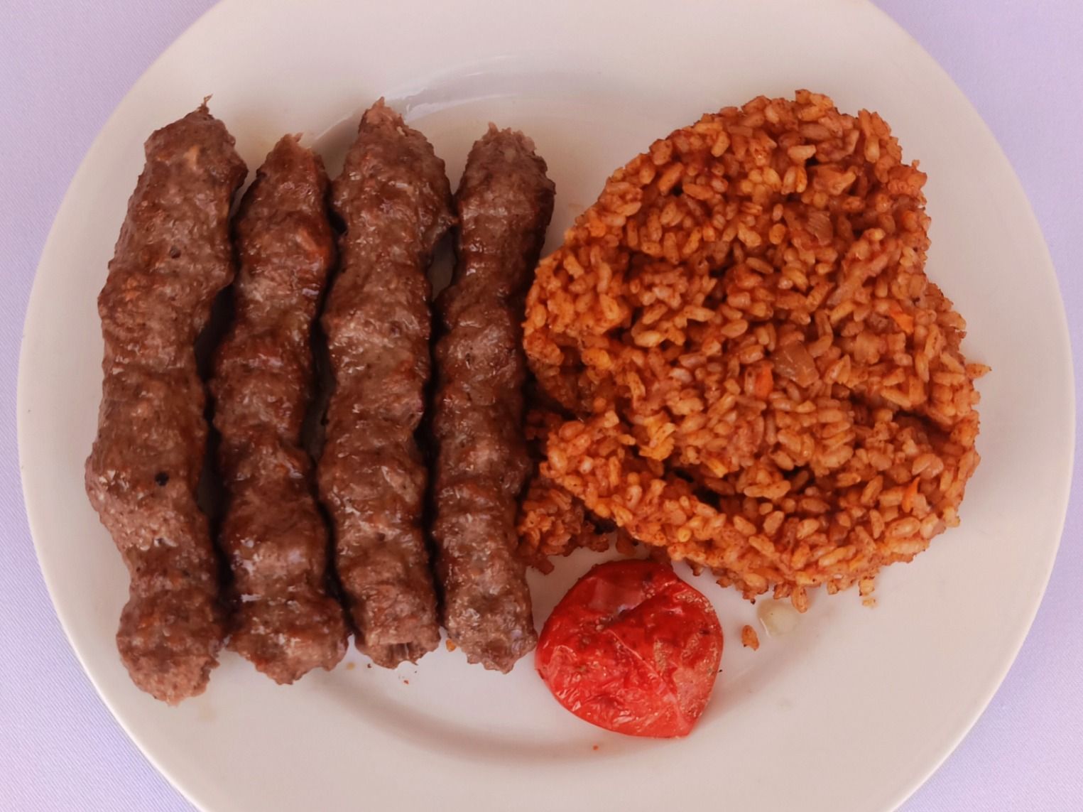 Grilled Quarter Kofta Meal