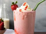 strawberry milkshake