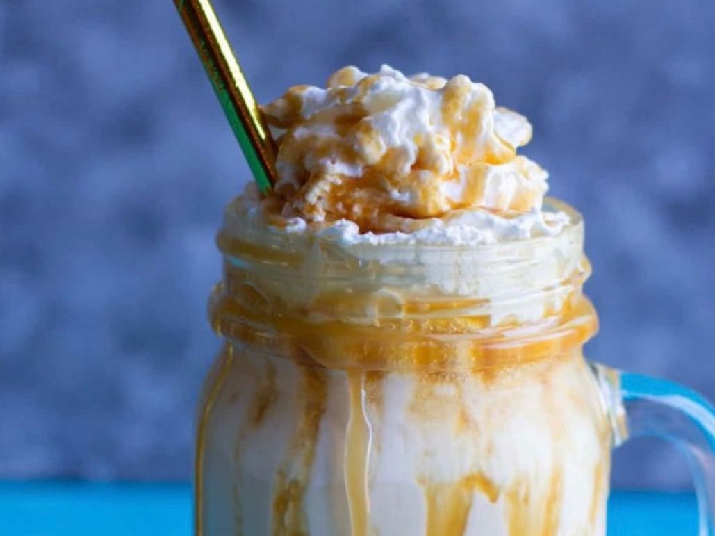caramel milkshake