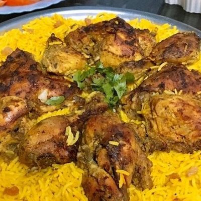 Chicken Kabsa Platter