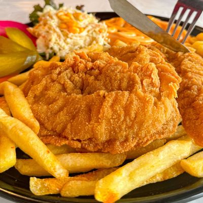 Escalope platter