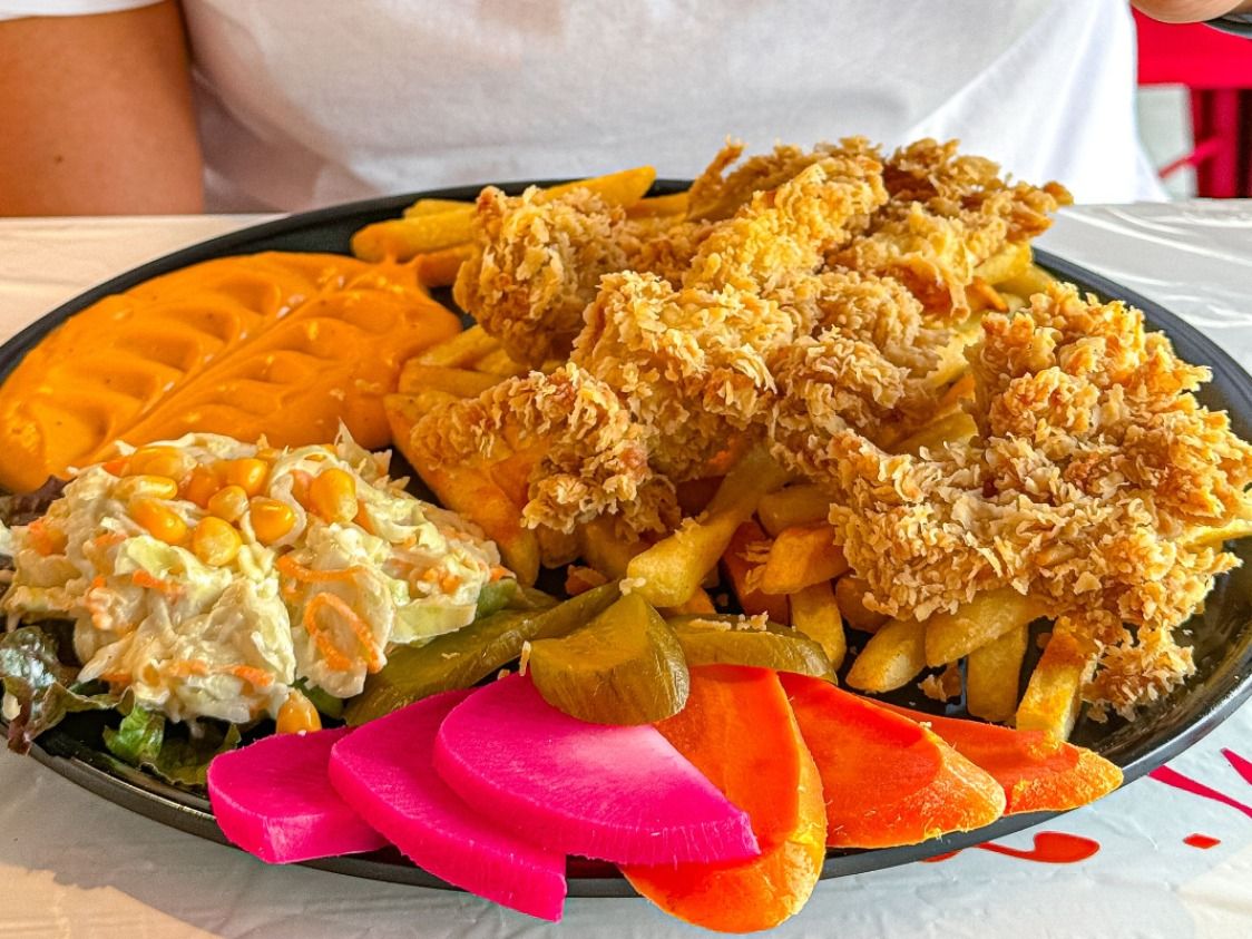 Crispy platter