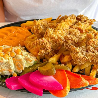 Crispy platter
