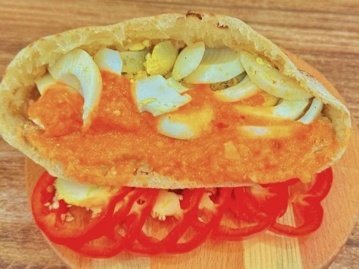Pickled Foul With Safflower Eggs
