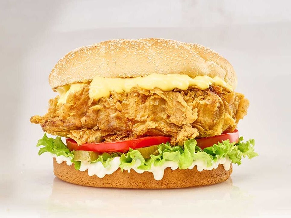 Old School Chicken Burger