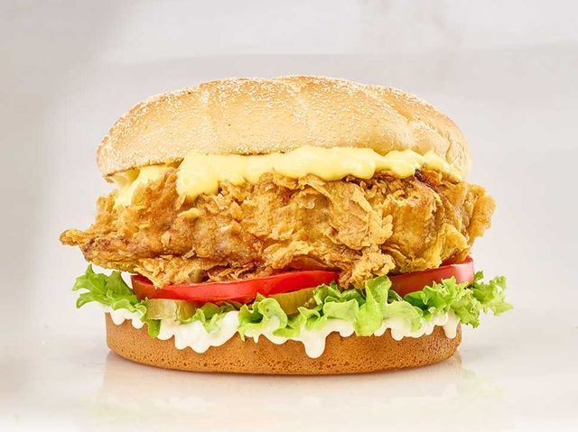 Old School Chicken Burger