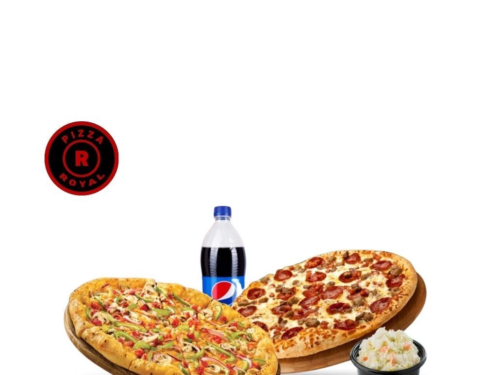 Royal Pizza's Double Medium Offer