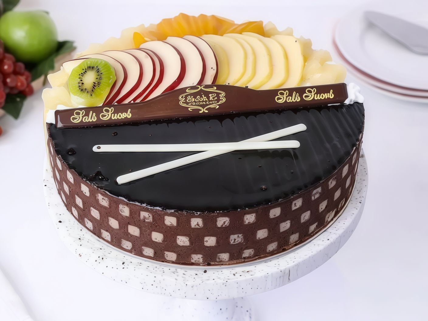 Fruit And Round Chocolate Duo