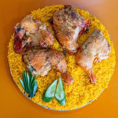 Turkish Chicken With 2 Rice