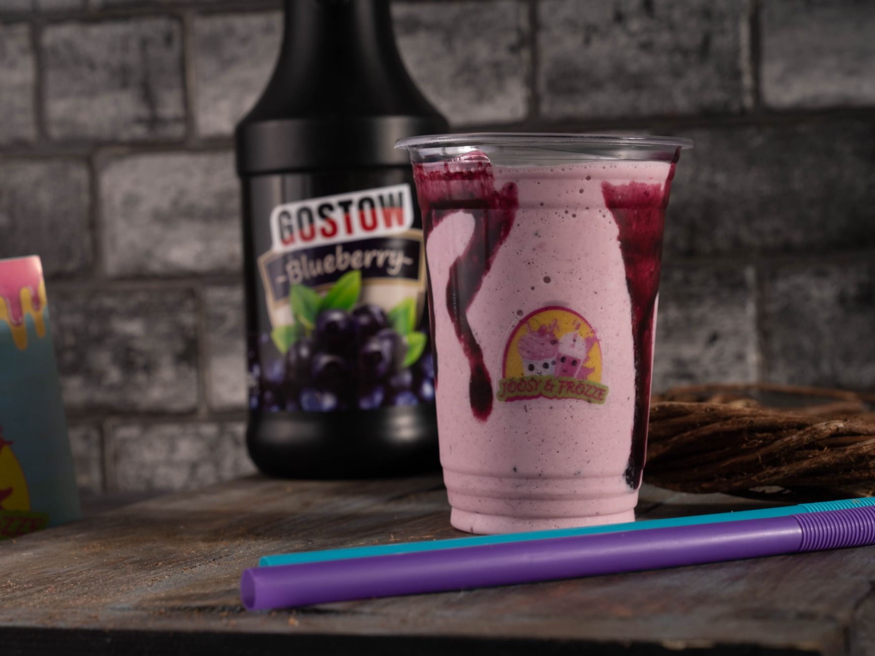 Blueberry Milkshake Large