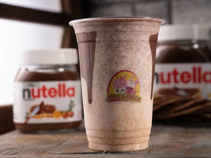 Nutella Chocolate Milkshake Large