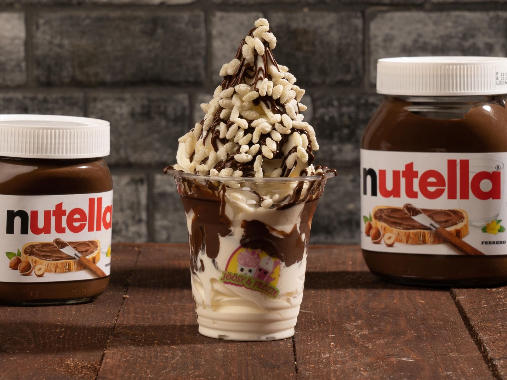Crispy Nutella Chocolate Ice Cream