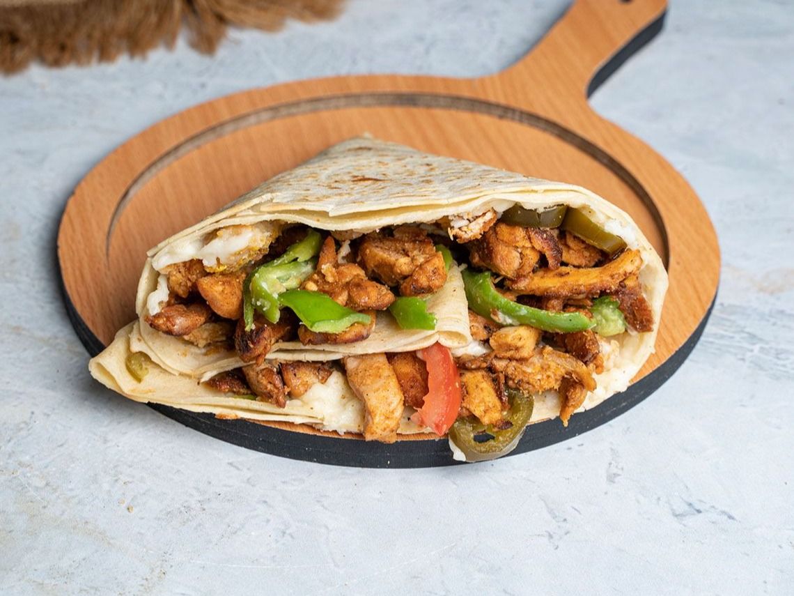 Chicken Shawarma Crepe