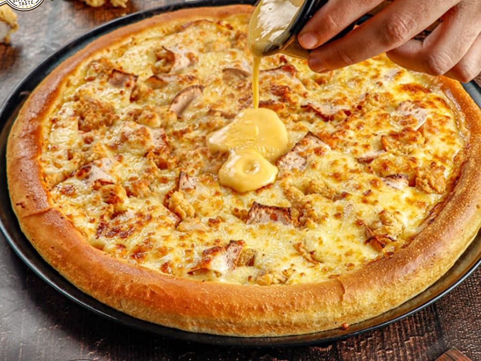 super crunchy pizza