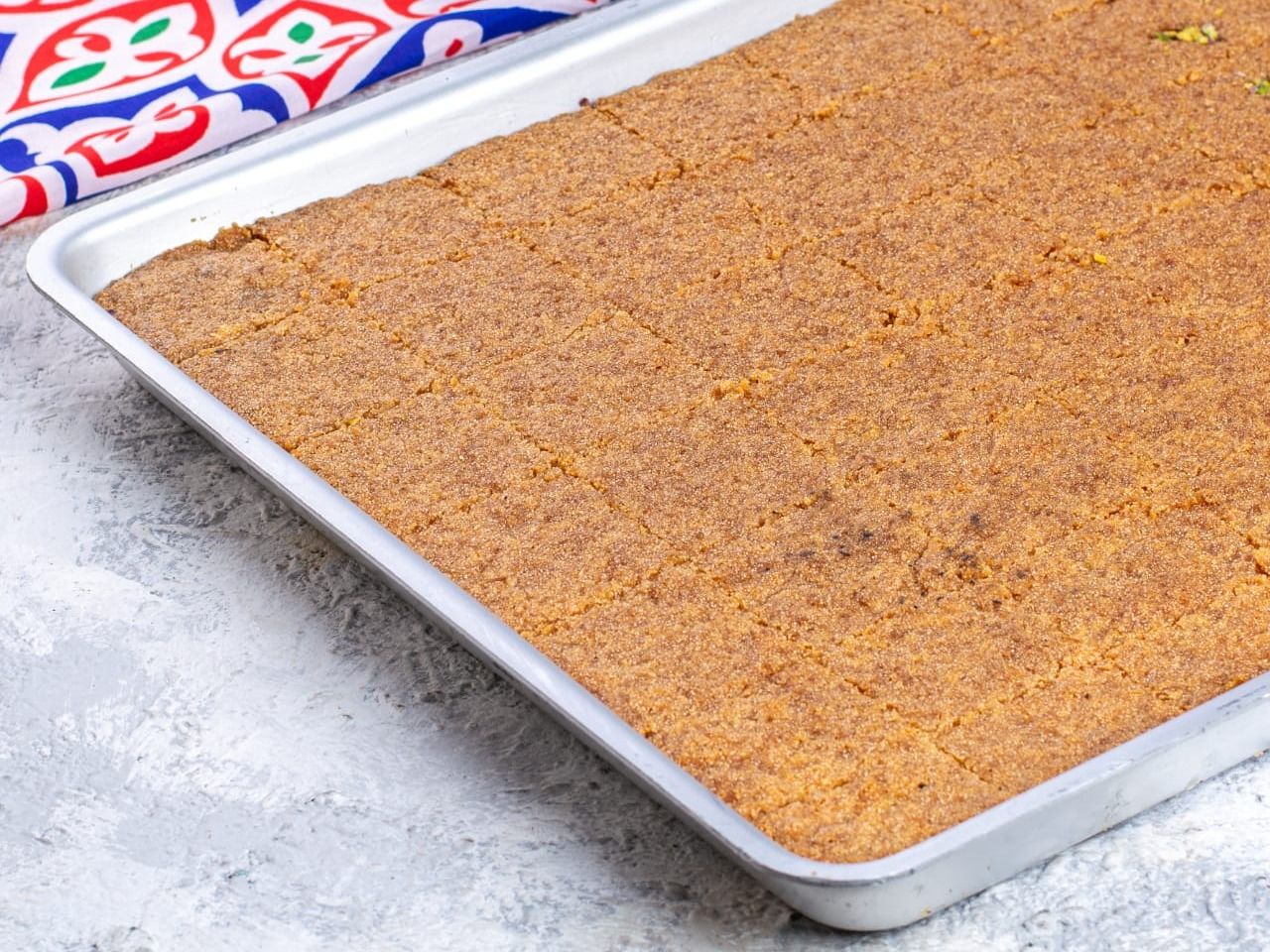 Plain Basbousa