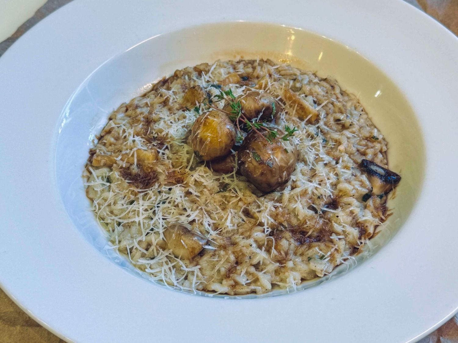 Mushroom Risotto