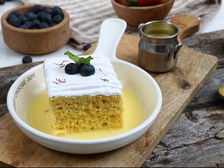 Saffron Milk Cake