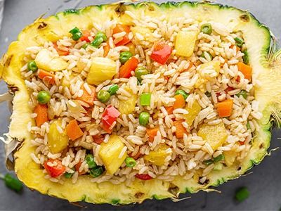 Fried Rice Pineapple
