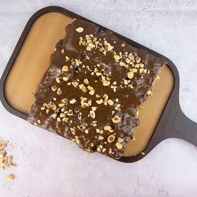 Chocolate hazelnut pie