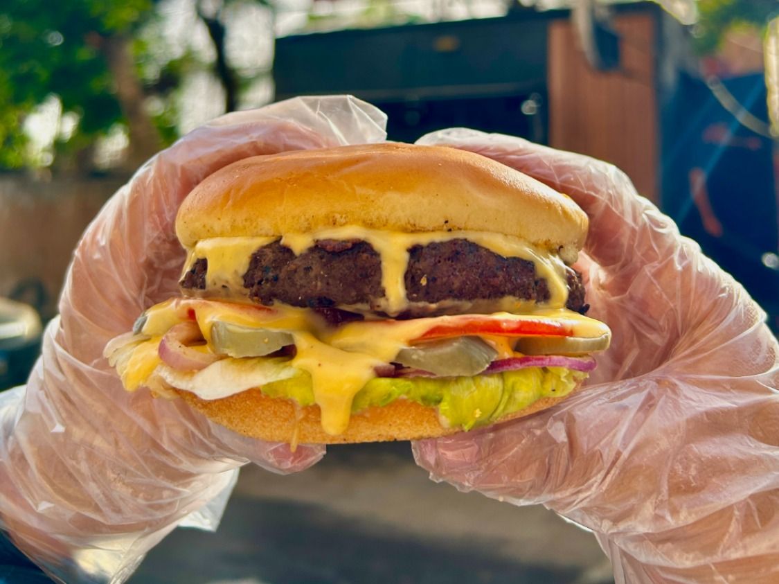 Original Beef Burger Sandwich
