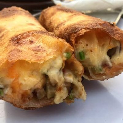 Chicken Roll Pie