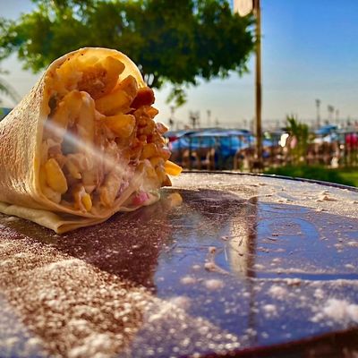 Lion Face Crepe