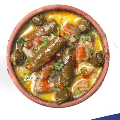 ورق عنب مع طاجين كوارع