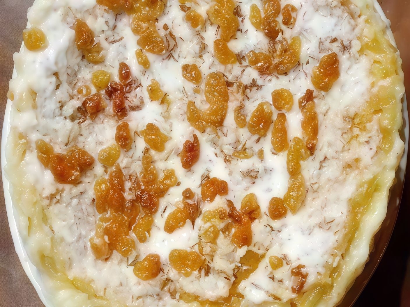 Raisin And Coconut Pie