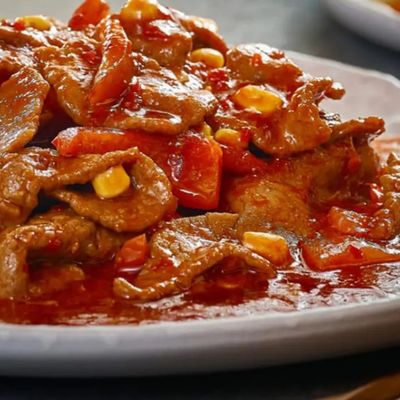 Szechuan Wok Sauce Beef.