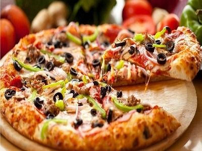 Chicken And Mushroom Pizza