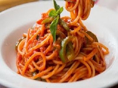 Spaghetti Pasta With Sauce
