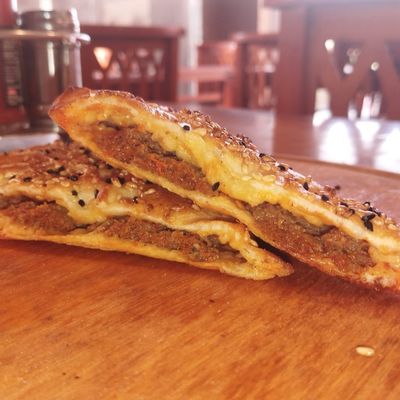 Sausage Manoushe