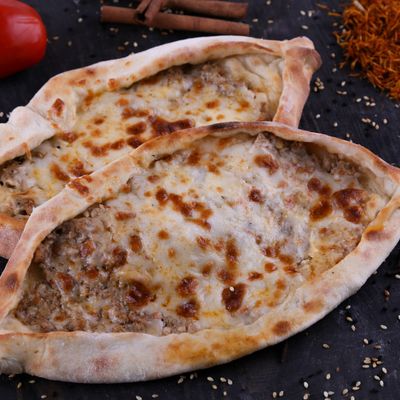 Sausage Manoushe With Mozzarella